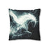Plasma Trail Behind Winged Centaur Double-Sided Square Cushion Cover