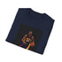 Unisex charcoal Kobe Bryant crew neck tee with Lakers purple and gold design
