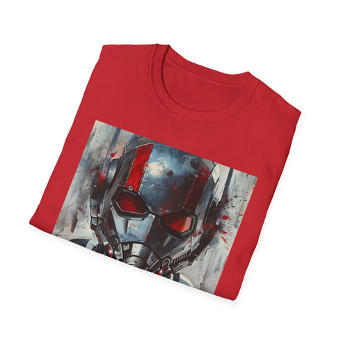 Ant-Man Charcoal Cotton Crew Neck T-Shirt - Marvel Unstoppable Journey.