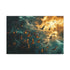 Birds of Glass Flying through Thunder Stretched Canvas Wall Art