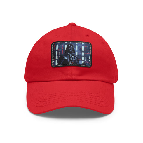 Galactic Empire Cap with Sith Lord Design, White Rectangle Patch, Unisex