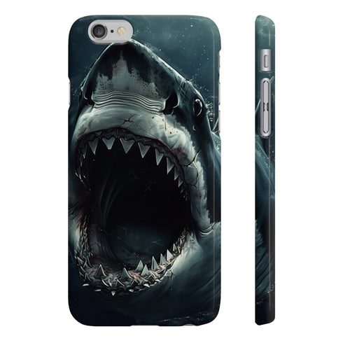 Glossy deep sea terror iPhone 7 Plus phone case.