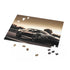 Aston Martin DBS puzzle with 120 pieces for car enthusiasts.