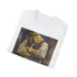 Shrek character charcoal summer T-shirt for men and women.