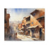 Marrakech Canvas: Vibrant Moroccan Souks on 8x10 Hanging Canvas