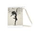 Dance Music Laundry Bag with Dancer & Musical Notes Design