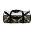 Artisan Tiles Pattern Small Duffel Bag with Bohemian Ceramic Design