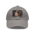 Galactic Princess Leia Embroidered Baseball Cap in White and Light Brown