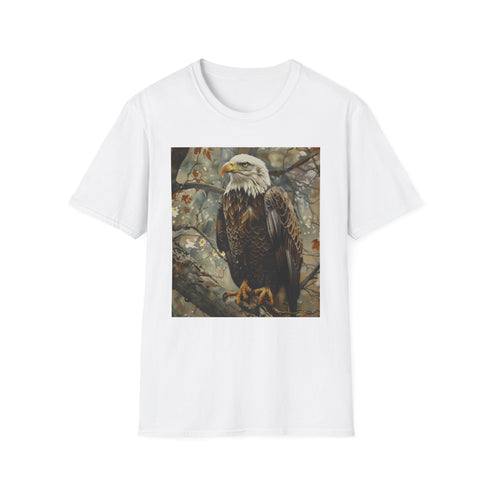 Wings of the Wind: A Majestic Eagles Flight Captured on Canvas