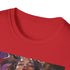 Queen Bey watercolor concert graphic tee in charcoal cotton crew neck.