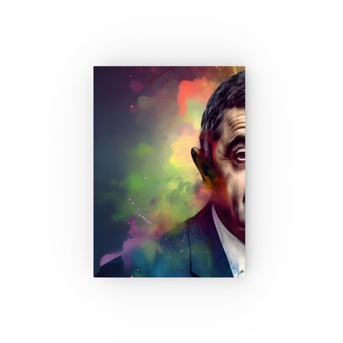 Vibrant Atkinson in Neon Journal - Ideal for Comedy Lovers, High-Quality Material, Makes a Great Gift!