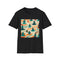 Echoes of the Groovy Sea | T-Shirt | 70s, 7712, Chris, Groovy, Marine, Pattern, Style, T-shirt, Texture, Vector | Prints with Passion