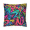 Neon Urban Graffiti Pillowcase | Pillow Cases | All Over Print, AOP, Bed, Bedding, Home & Living, Indoor, Pillow Case, Pillow Covers, Pillows & Covers, Sublimation | Prints with Passion