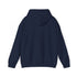 Wild Cheetah Print Hoodie in Navy for Men and Women