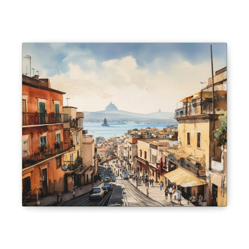 Captivating Buitoni Napoli Canvas Print: Artistic 8x10 indoor wall decor.