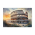 Majestic Colosseum Rome Canvas Art for Home Decor.