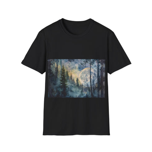 Ewok Adventure Tee: Charcoal cotton crew neck t-shirt, regular fit.