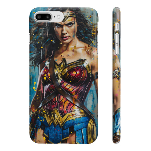 Amazonian Warrior Phone Case. Bold design, empowering feminist accessory. High-quality.