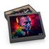 Neon Watercolor Oppenheimer Jigsaw Puzzle with 120 pieces.