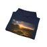 Tasmanian Wilderness Hoodie in Navy, Unisex, Regular Fit, DTG Print