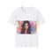 Kim Kardashian watercolor tee in charcoal for men and women