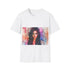 Kim Kardashian watercolor tee in charcoal for men and women