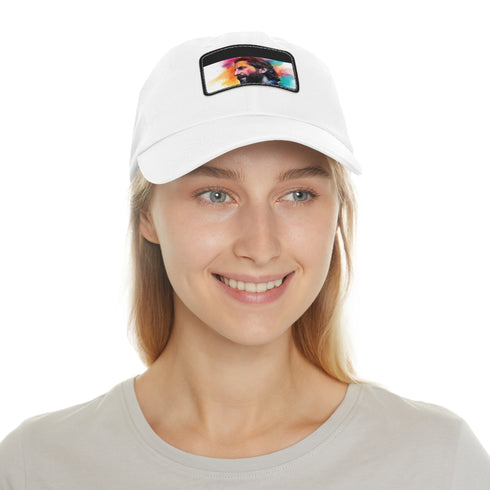 Neon Dreams Bradley Cooper Watercolor Cap in White Rectangle Variant
