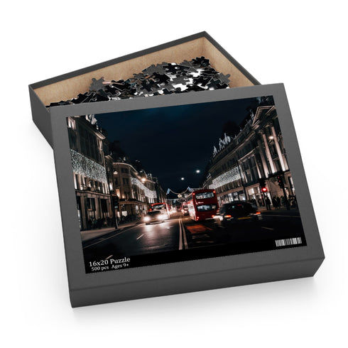 Oxford Street Night Puzzle