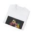 Charcoal cotton tee featuring Lionel Messi graphic and iconic number 10