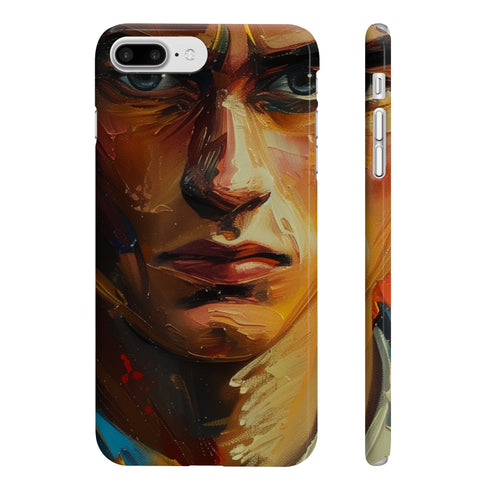 Dark Arts Glossy iPhone 7 Plus Slim Phone Case.