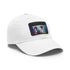 Koala Chic Watercolor Baseball Cap in White with Light Brown Patch