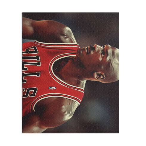 challenging Michael Jordan Chicago Bulls jigsaw puzzle for basketball fans.
