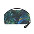 Peacock Feathers Makeup Bag: Vibrant Blue Beauty