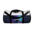 NASA-inspired cosmic print small duffel bag, Made in USA.