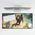 A Traveler Floating above Time Gaming XXL Extended Desk Mat