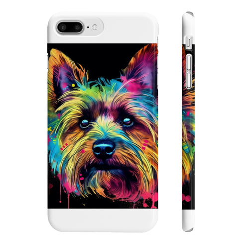 Yorkie Charm: Pocket-Sized Pup Phone Case