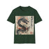 Dragon Fury Japanese TShirt in Charcoal, Regular Fit, Crew Neck.