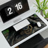 Tree Roots Growing into Clock Gears Gaming XXL Extended Desk Mat