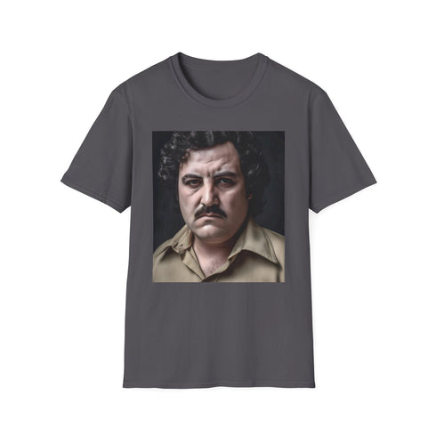 Notorious Kingpin Charcoal T-Shirt - Cotton Crew Neck Regular Fit.