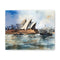Sydney Skyline Harbor Views Canvas Print - Home Decor Indoor Art