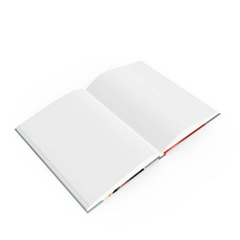 Retro Roller Skate Journal - Vibrant striped design for creativity & style. Ideal gift for all seasons!