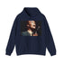Starman Bowie Live Hoodie in Navy, Size S, Unisex Regular fit.