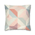 Pastel Geometrics Pillowcase Collection: Add modern elegance to your bedding with this serene pillowcase featuring seamless geometric pattern.