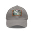 White Cotton Unisex Congo Rainforest Dreams Hat with Light Brown Patch.