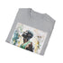 Charcoal cotton crew neck t-shirt with Kevin Garnett bold graphic