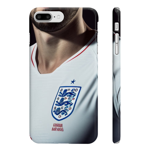 England Striker Phone Case - Glossy Harry Kane Design - Slim Fit
