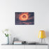 Solar Storm Erupting over Frozen Jungle Stretched Canvas Wall Art