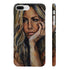 Jennifer Aniston Hollywood Glamour phone case, glossy, slim iPhone 7 Plus.
