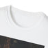 Charcoal cotton T-shirt with vivid New York City lights graphic