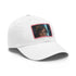 White Jedi baseball cap with Luke Skywalker design from Star Wars.